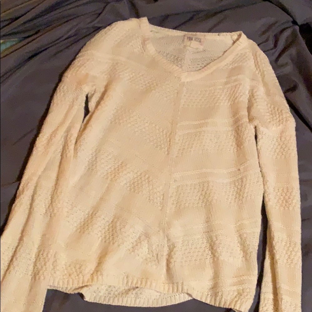 Long sleeve knitted top